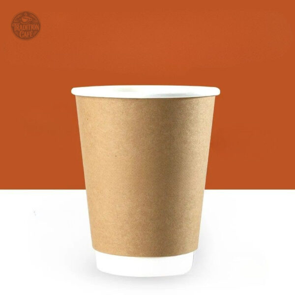 Gobelet en kraft pour boissons chaudes, 50 pièces