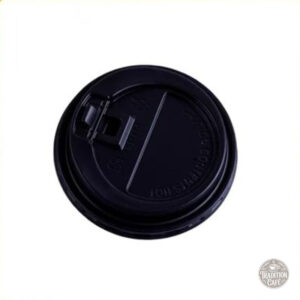 Couvercle pour gobelet à café noir, usage pratique