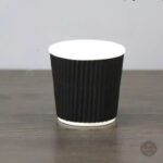 Gobelet café papier avec isolation double paroi