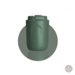 Gobelet isotherme vert en acier inoxydable