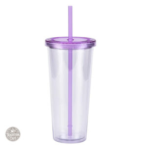 Gobelet design moderne en plastique réutilisable pour boissons