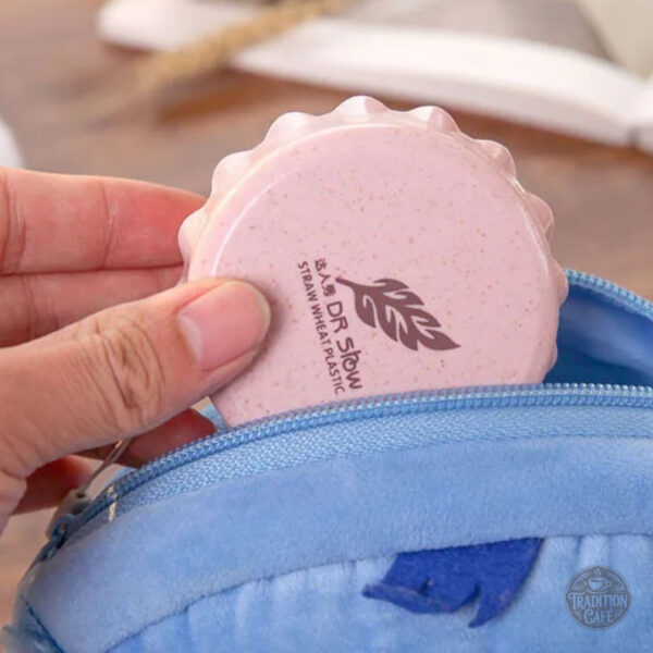 Accessoire pratique pour boissons, gobelet réutilisable compact