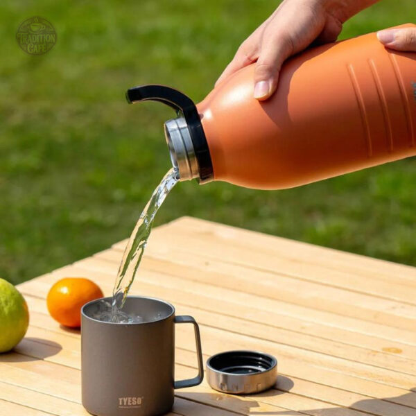 Gourde isotherme 1,5L, parfaite pour le sport et les voyages