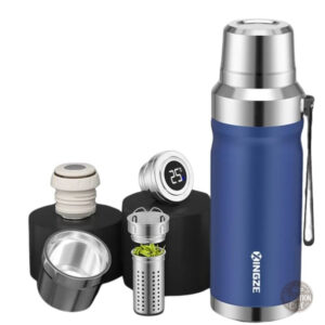 Gourde isotherme 1L design portable et élégant
