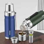 Gourde isotherme 1L, pratique et chic pour tous les jours