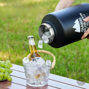 Gourde isotherme avec anse, capacité 2 litres