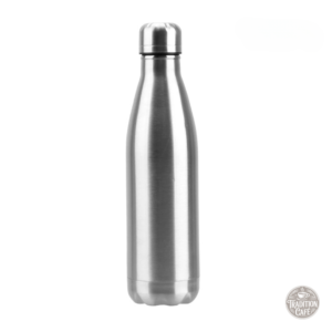 Gourde inox au design raffiné pour boissons chaudes ou froides