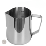 Grande Tasse Inox Argenté avec Poignée