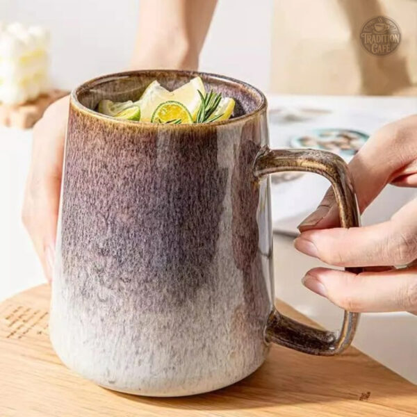 Tasse originale effet dégradé élégante