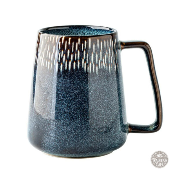 Design de Tasse Émaillée Grande 550 ml