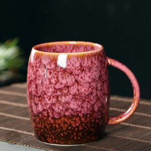 Grande tasse rétro 400 ml avec design classique