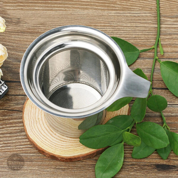 Accessoire de thé en inox pour amateurs de saveurs