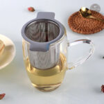 Infuseur à thé design en inox, idéal pour infusions