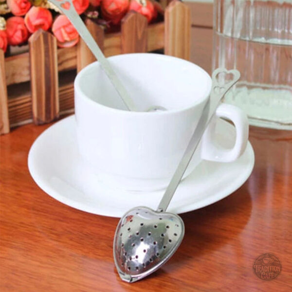 Infuseur à thé en inox, élégant et pratique pour infusions