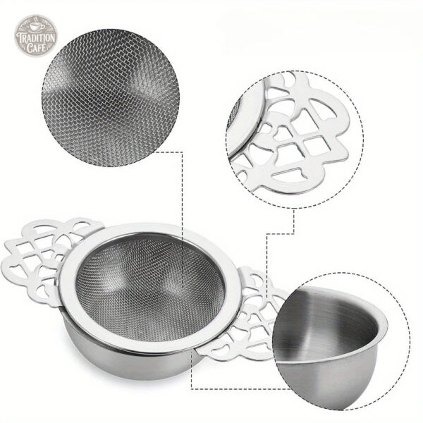 Accessoire de thé élégant avec poignées confortables