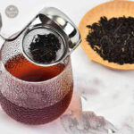 Support pour infuseur à thé en inox, design fonctionnel et esthétique