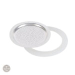 Joint en silicone pour cafetière italienne blanc