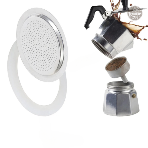 Joint de remplacement cafetière italienne en silicone