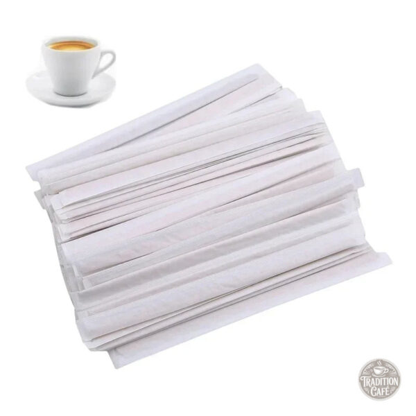 Touillettes en bois pour café, lot de 100 unités