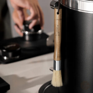 Lot de pinceaux en bois, outil essentiel pour barista