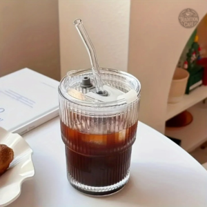 Lot de tasses transparentes idéales pour le café