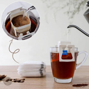 Lot de filtres à café, design ergonomique pour un usage quotidien