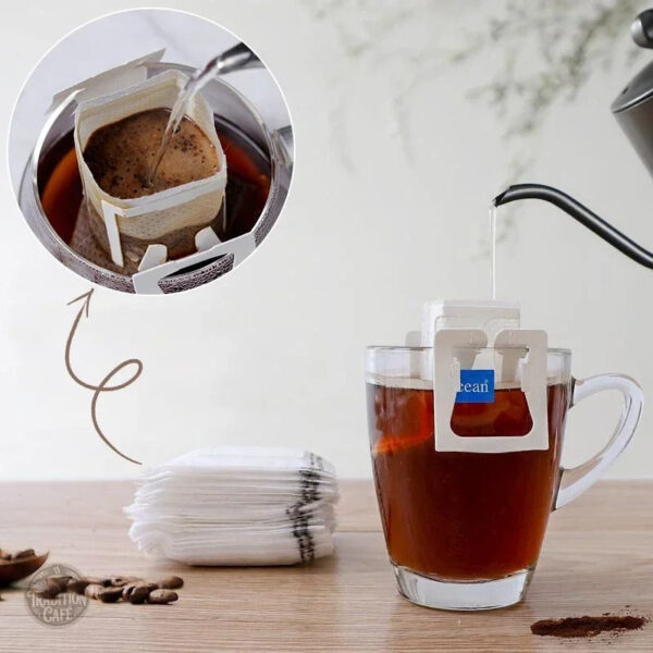 Lot de filtres à café, design ergonomique pour un usage quotidien