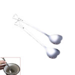 Cuillères à moka originales - Duo en forme de cœur