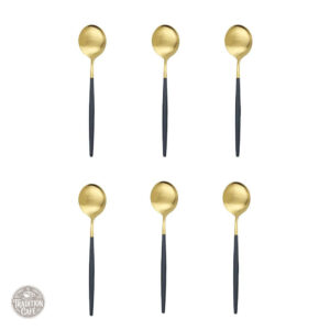 Accessoires de table : 6 cuillères à café au style chic