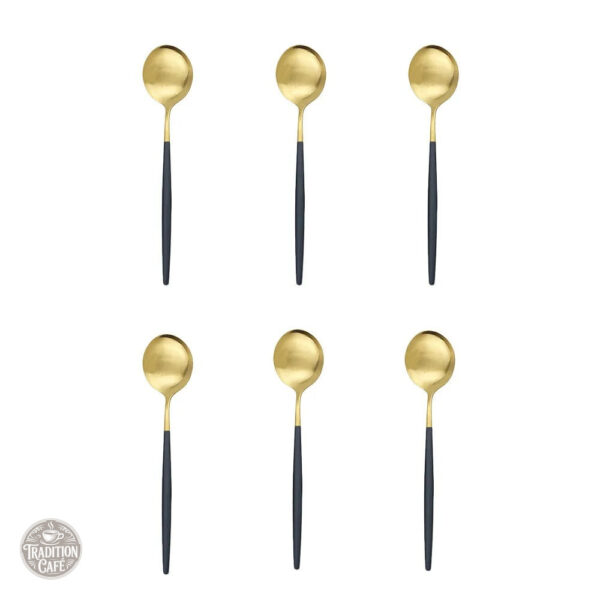 Accessoires de table : 6 cuillères à café au style chic