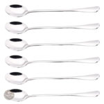 Cuillères à Thé Élégantes en Acier Inoxydable - Lot de 6