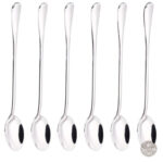 Set de 6 Cuillères à Thé en Acier Inoxydable