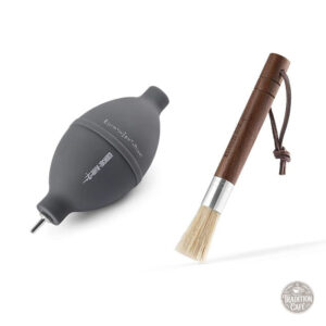 Souffleur et pinceau de nettoyage pour barista