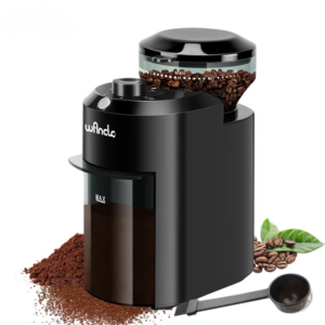 Moulin à café noir design et compact
