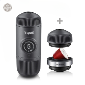 Appareil à café nomade avec adaptateur inclus