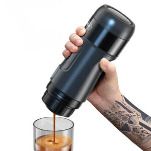 Machine à café portable ergonomique et design