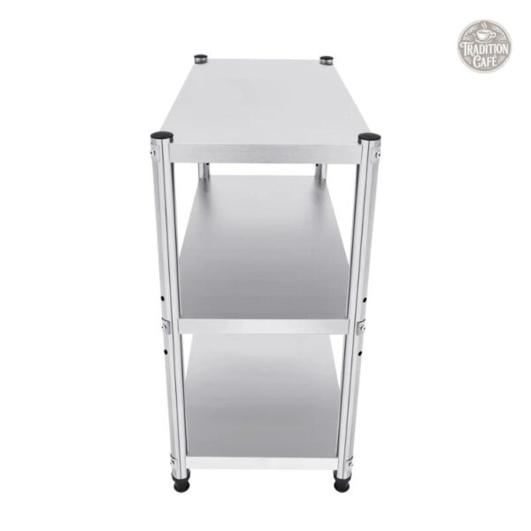 Rangement inox pratique et élégant pour votre espace