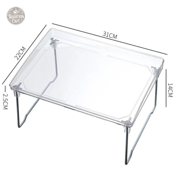 Étagère pliable pour machine à café, gain de place optimal