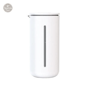 Cafetière à Piston Blanche 450 ml avec filtre inox