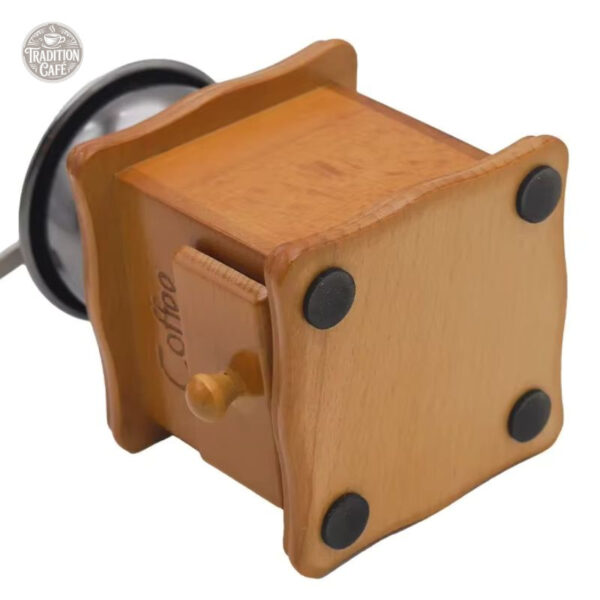 Moulin à café en bois, accessoire rétro pour les amateurs de café