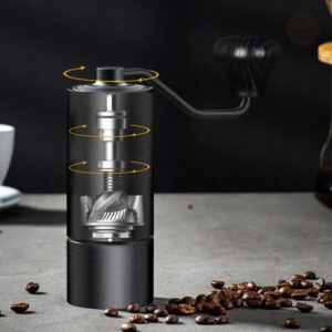 Moulin à café compact pour une utilisation facile en voyage