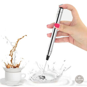 Mousseur à lait compact, facile à utiliser et pratique