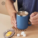 Mug café isotherme pour boissons chaudes ou froides