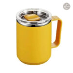 Mug en acier inoxydable, design pratique et durable