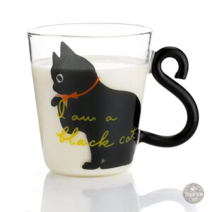 Mug design créatif avec motif de chat