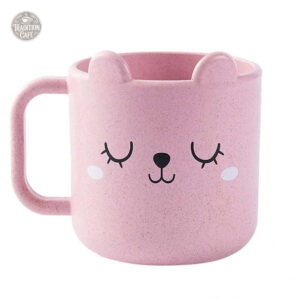 Mug Chat Rose au Design Amusant