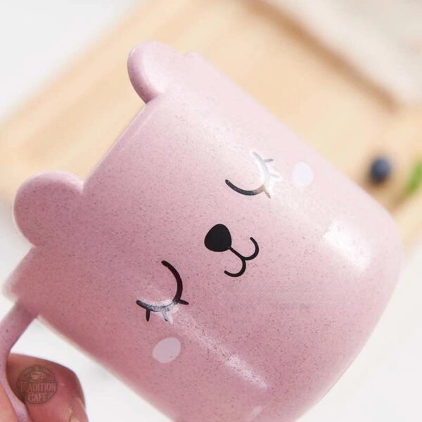 Mug amusant pour les amoureux des chats et du rose