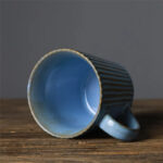 Tasse en Grès bleu, style nippon élégant
