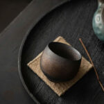 Mug en Grès de style japonais avec finition artisanale