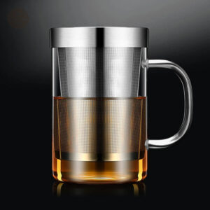 Mug design pour infuser thé et tisanes